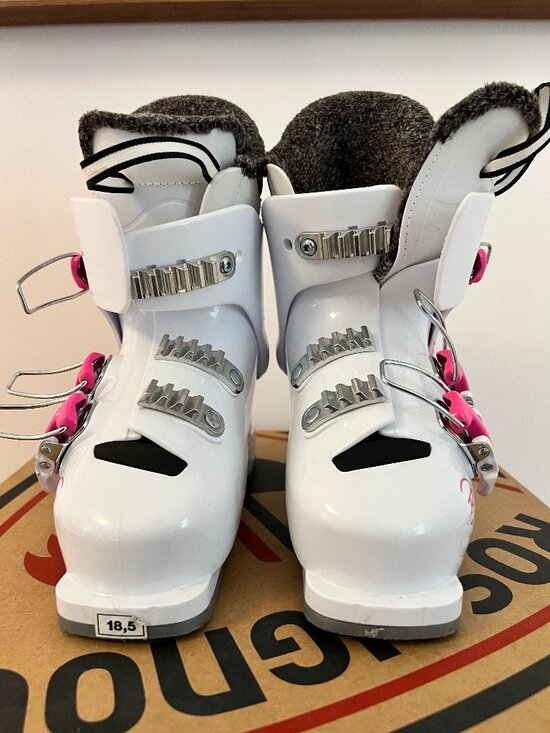Rossignol Fun Girl 3 Ski Boots Size 18.5 - Picture 1 of 8